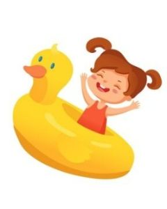 Mijn eerste zwemlesjes