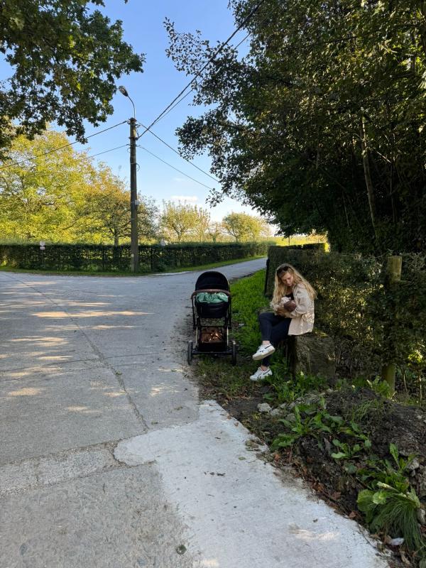 Kleine pitstop onderweg