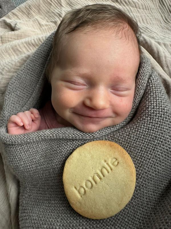 Zelfgemaakte koekjes goedgekeurd door Bonnie